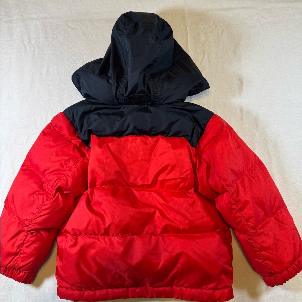 Kid’s Polo by Ralph Lauren Red and Black Puffer Jacket - no size tag, see photos - Picture 8 of 8